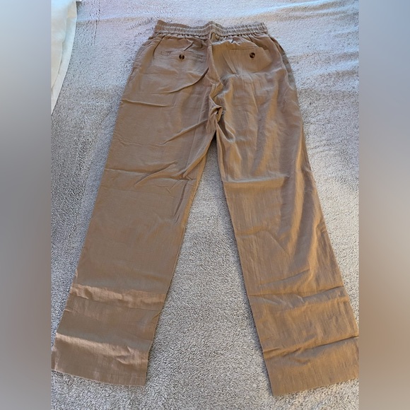 Linen elastic waist pants - Picture 3 of 3
